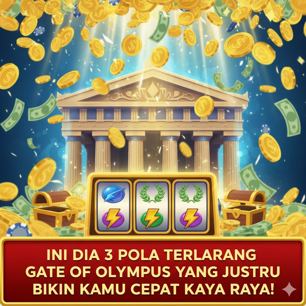 Ini Dia 3 Pola Terlarang Gate of Olympus yang Justru Bikin Kamu Cepat Kaya Raya di Dunia Nyata!