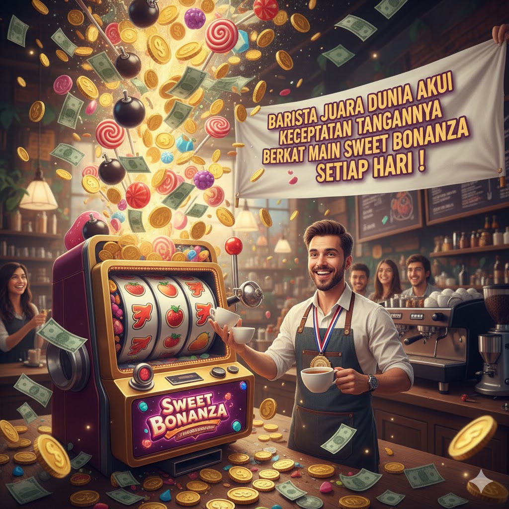 Racik Kopi Secepat Mesin! Barista Juara Dunia Akui Kecepatan Tangannya Berkat Main Sweet Bonanza Setiap Hari!