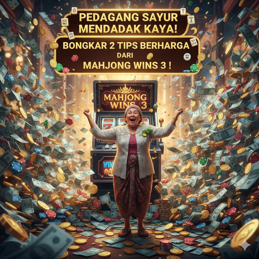 Pedagang Sayur Mendadak Kaya! Bongkar 2 Tips Berharga dari Mahjong Wins 3 yang Bikin Lapaknya Selalu Ramai!