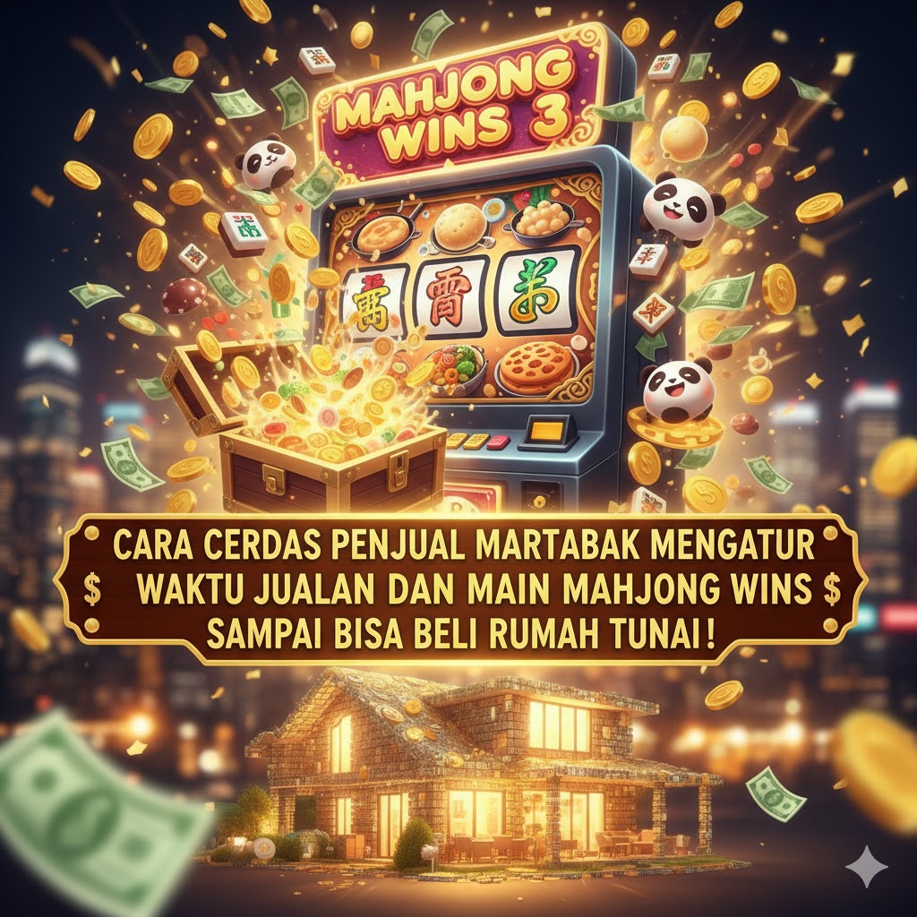 Cara Cerdas Penjual Martabak Mengatur Waktu Jualan dan Main Mahjong Wins 3 Sampai Bisa Beli Rumah Tunai!