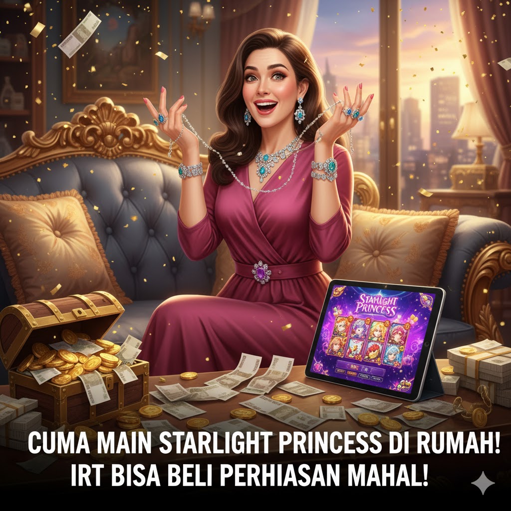 Cuma Main Starlight Princess di Rumah, IRT Ini Bisa Beli Perhiasan Lebih Mahal Dari Gaji Suaminya!