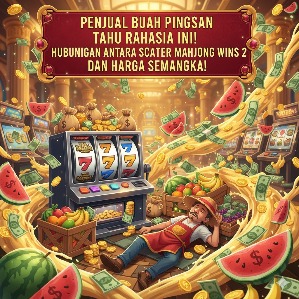 Penjual Buah Pingsan Saat Tahu Rahasia Ini! Hubungan Mengejutkan Antara Scatter Mahjong Wins 2 dan Harga Semangka!