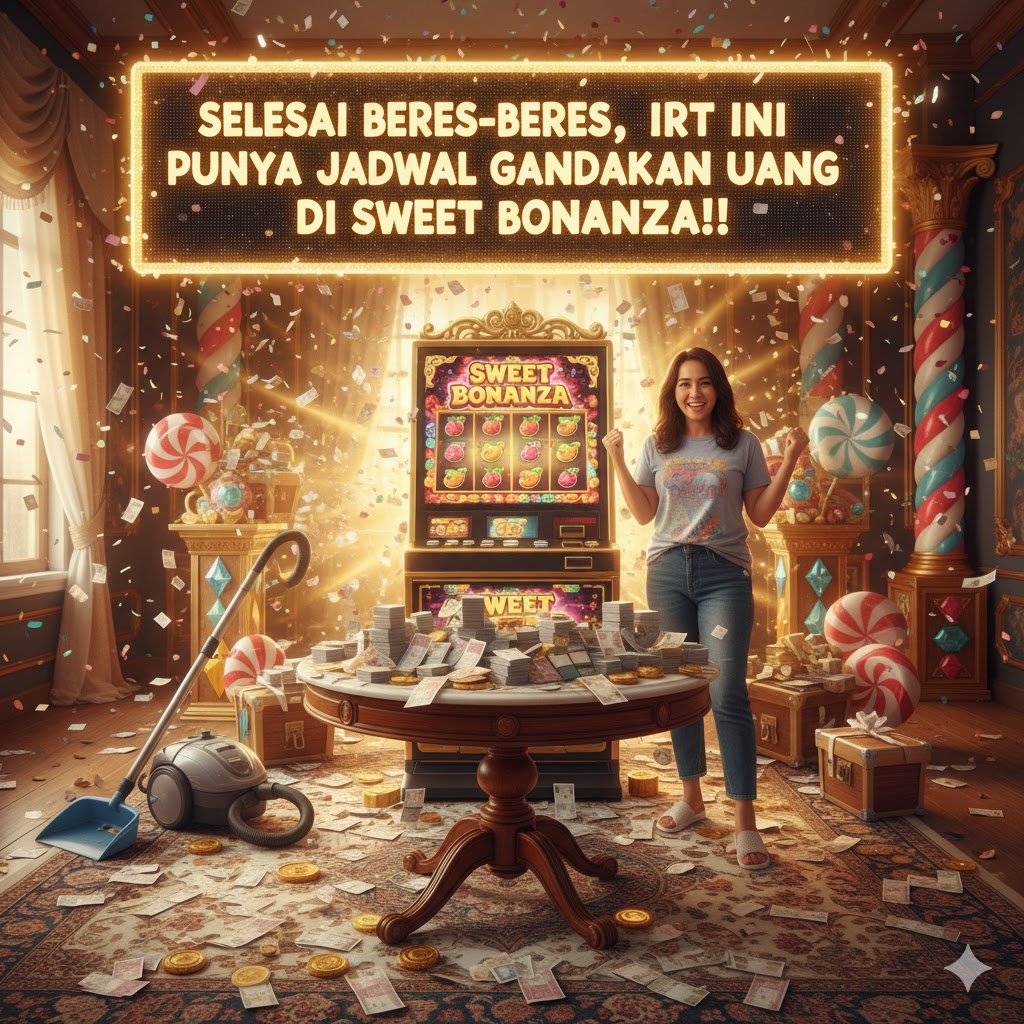 Selesai Masak dan Beres-Beres, IRT Ini Punya Jadwal Khusus Menggandakan Uang di Sweet Bonanza!