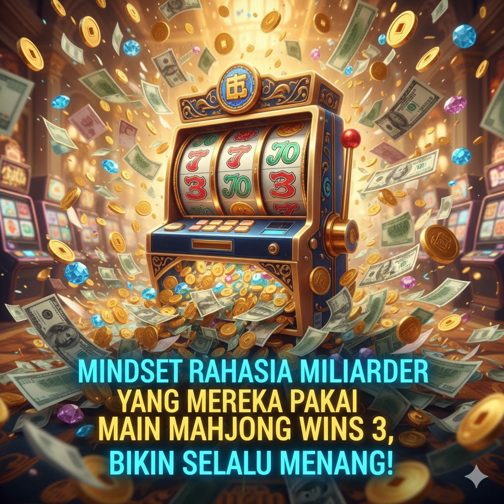 Mindset Rahasia Para Miliarder yang Mereka Terapkan Saat Main Mahjong Wins 3, Bikin Selalu Menang!