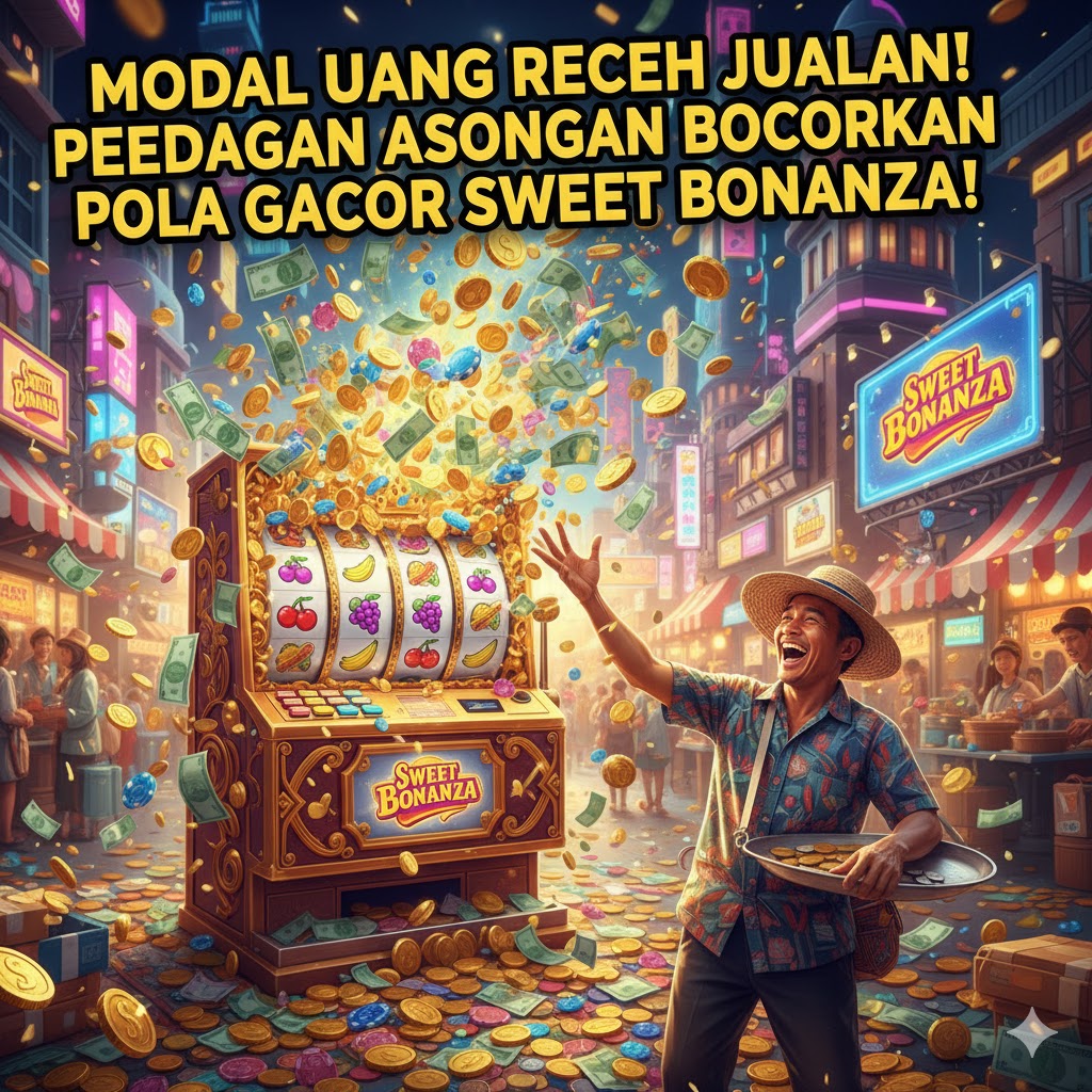 Hanya Modal Uang Receh Jualan! Pedagang Asongan Ini Bocorkan Pola Gacor Sweet Bonanza yang Bikin Dia Maxwin Tiap Malam!
