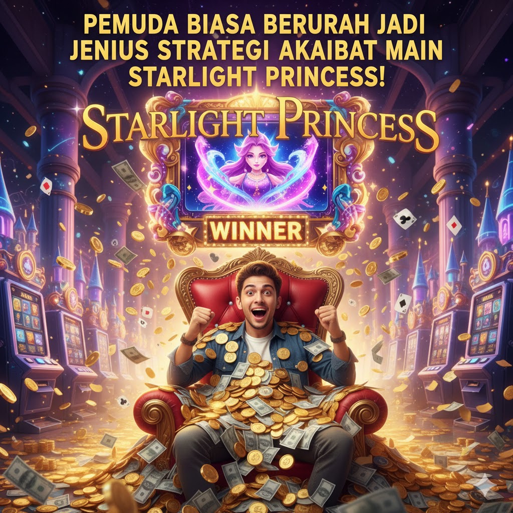 Kisah Nyata Pemuda Biasa yang Berubah Jadi Jenius Strategi Setelah Bermain Starlight Princess Setiap Hari!